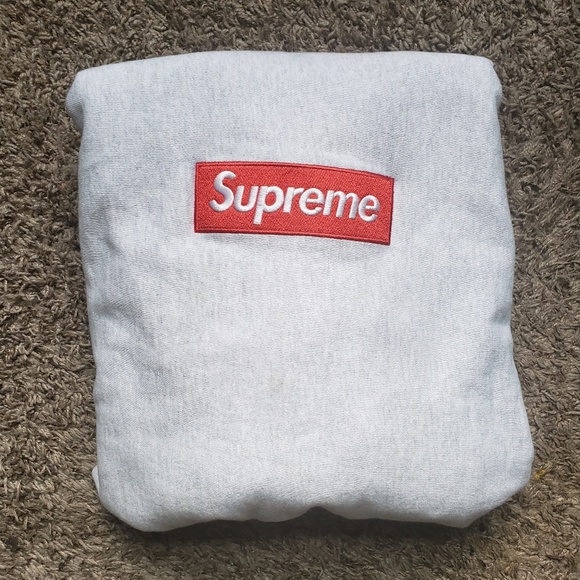 Authentic Supreme Box Logo Ash - Picture 1 of 8